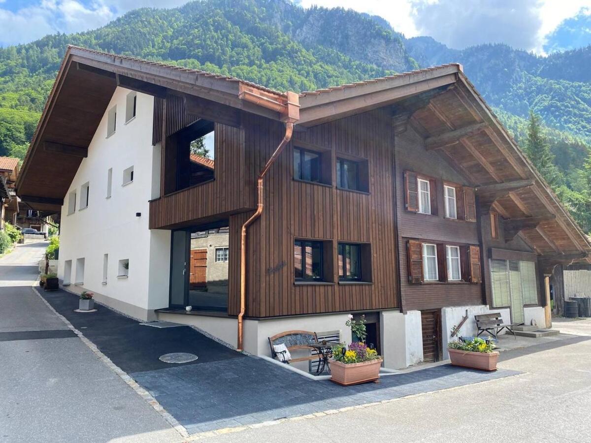Beim Brunnen Lägenhet Gsteigwiler Exteriör bild